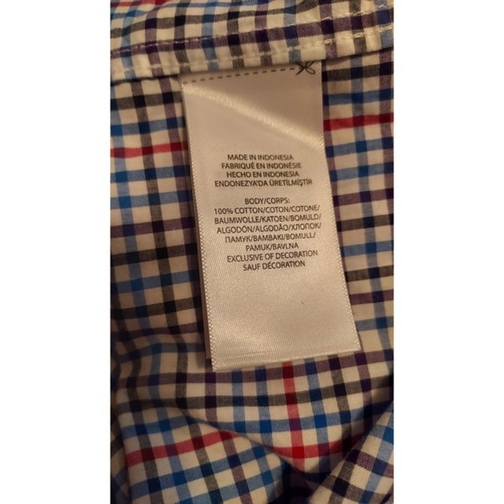 Ralph Lauren Mens XL Plaid Checkered Long Sleeve Button Down Shirt - Picture 6 of 7